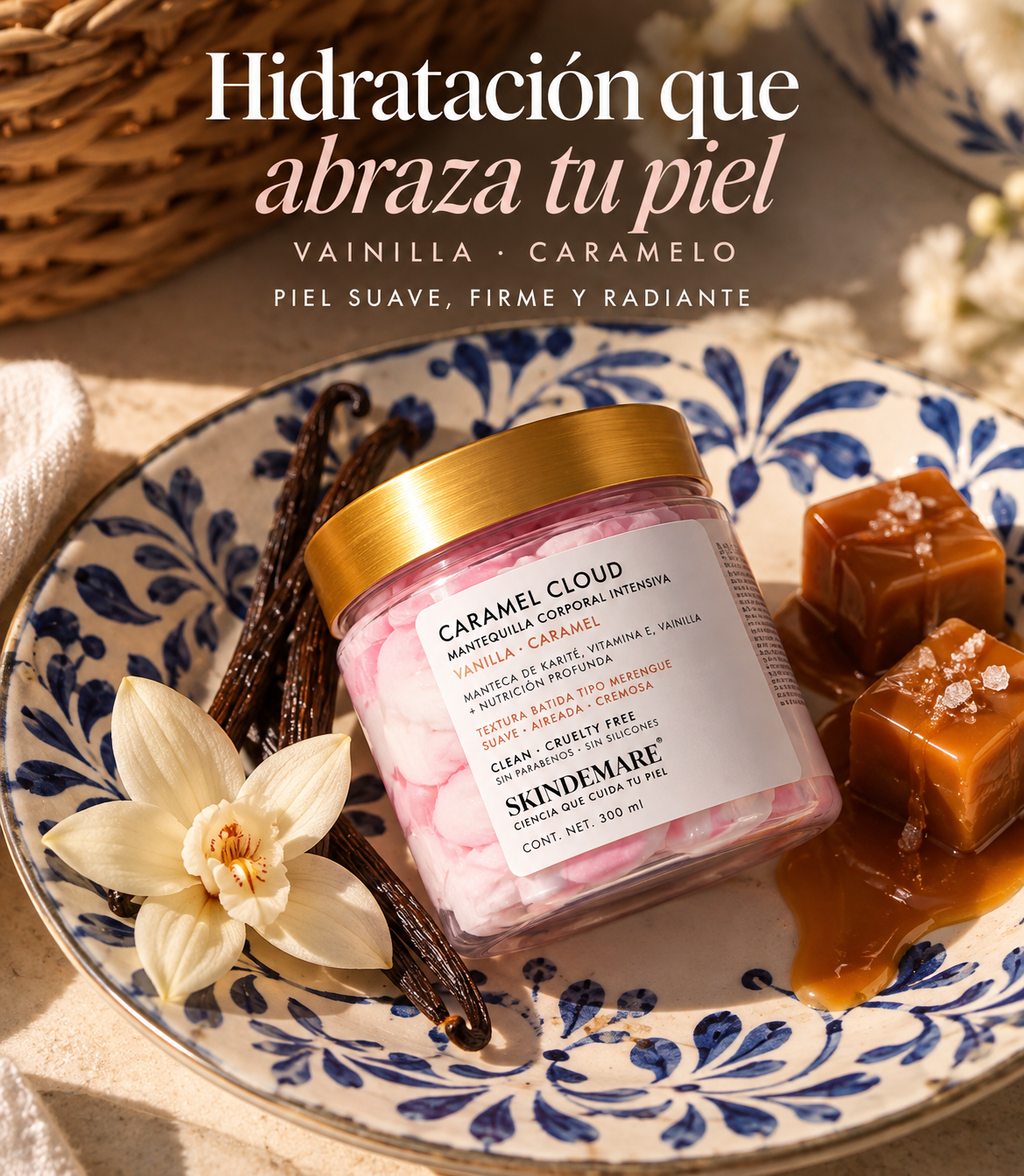 Caramel Cloud | Mantequilla Corporal prevención de Estrías Embarazo